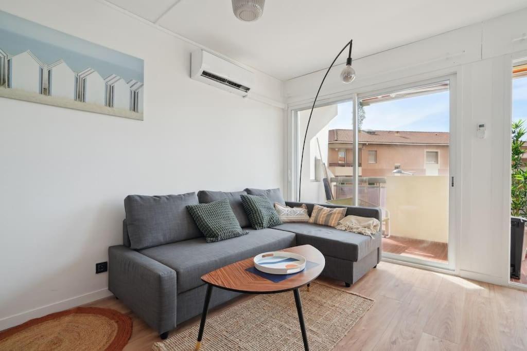 Charmant Appartement Vue Mer 7Eme - Plage 200M Marseilles Exterior foto